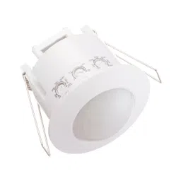 QURUS PIR On-Off Sensor ABS Plastic 500 W White with Two Channel Relay, QRSR-PIR-2C-RD-34