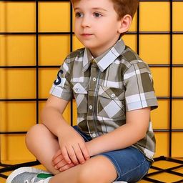 Killer Boys Classic Windowpane Checks Checked Casual Shirt-image-79