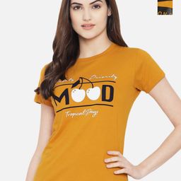 Dreambe Women Typography Printed T-shirt-picture-24