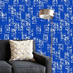 ArtzFolio Printed UV-Resistant Anti-Bacterial Japanese Shibori Ikat Peel & Stick Wallpaper-image-39