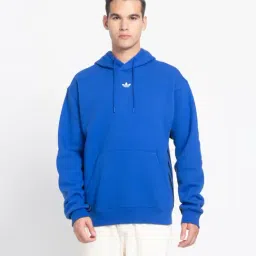 Adidas Originals Blue Regular Fit Hooded Sweatshirt-picture-20