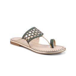 Padchin Women Embellished One Toe Flats-image-40
