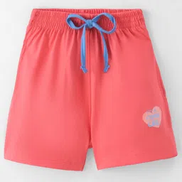 Fido Single Jersey Knit Shorts Heart Print - Dark Print-picture-45
