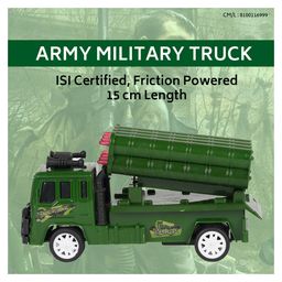 Asian Army Military Truck - Rocket Launcher-10