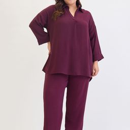 FEMMELLA Tunic & Trousers Co-Ord Set-image-35
