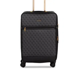 GUESS  Printed Soft-Sided Medium Trolley Bag-11
