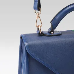 Allen Solly Colourblocked Structured Satchel image 2