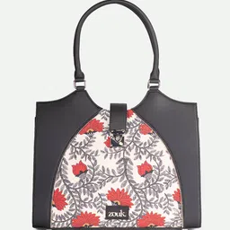 ZOUK Nawabi Couture Floral Printed Shopper Shoulder Bag image 5