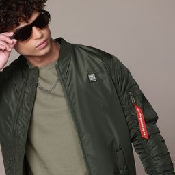 The Roadster Lifestyle Co. Longline Padded Jacket With Ruched Sleeves Detail-image-64