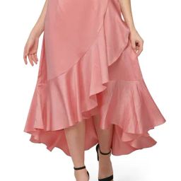 Smarty Pants Pink Below Knee Skirt-picture-37