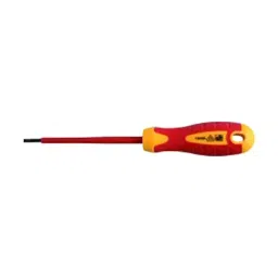 Hogert Technik 100 mm Insulated Slotted Screwdriver, HT1S903-6