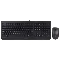 Cherry Keyboard W/ Mouse, Usb, Black, JD-0800GB-2-44