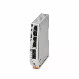 Phoenix Contact Fixed Configuration 5 Ports Narrow Ethernet Switch FL Series, 1084159-11