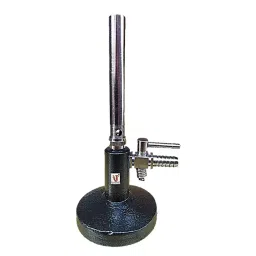 Lab Junction Heavy Cast Iron Bunsen Burner with Stop Cock and Brass Pipe LJ-1786-image-85