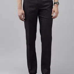 Park Avenue Men Regular Fit Formal Trousers-image-23