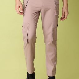 V-Mart Men Regular Fit Cargos Trousers-image-39