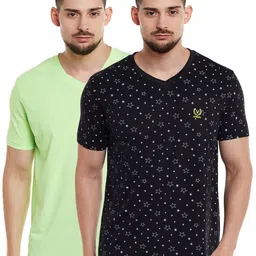 VIMAL JONNEY Men Pack of 2 T-shirts-image-55
