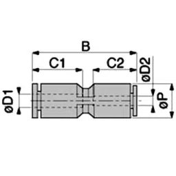 PISCO Union Straight Mini Type Φ4X3 mm, PG4-3MW (Bag Of 10 Pcs)-picture-29