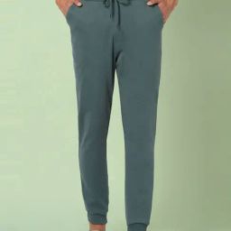 Ajile by Pantaloons Pine Cotton Slim Fit Nightwear Joggers-picture-18