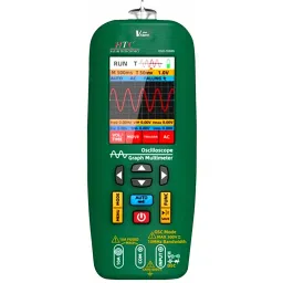 HTC Smart Oscilloscope Graph Multimeter 600 Ω to 60 MΩ Resistance, DSO-1008S-21
