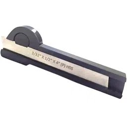A.D INTERNATIONAL Straight Shank Lathe Cut Off Parting Tool Holder with HSS Blade Size 3/32 x 5/8 x 5 inch, V0-XGCM-PXW6-13