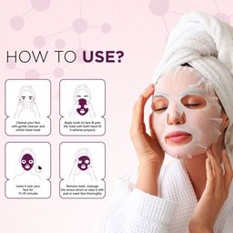 Twasa Set Of 3 Collagen & Peptide Sheet Mask - 20 g Each image 2