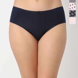 Juliet Pack Of 5 Printed Hipster Briefs 7210-M-image-61
