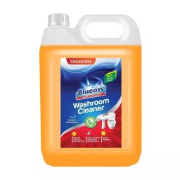 BLUEOXY Bathroom and Toilet Cleaner 5 L Lemon Scent Orange-image-27