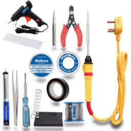 Walkers Electric 13 in 1 Soldering & Desoldering Equipment Tool Machine Kit with Flux Paste & Wire, WK0047-34