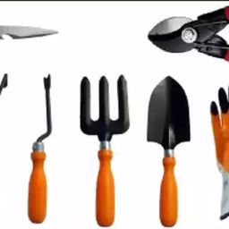 JetFire PVC Scissor and Flemingo Orange Garden Shears, Garden Pruner, Gardening Cut (Tools Set 1+1)-picture-18