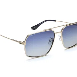 Image Men Square Sunglasses with Polarised and UV Protected Lens IMS776C5PSG-1