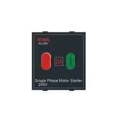 Anchor Roma Classic 20 A Overload Moter Starter Switch Black 20427MB-image-95
