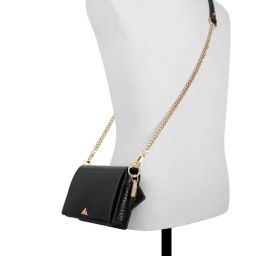 Aldo Black Overflow Animal Effect Cross Body Bag image 4