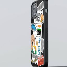 macmerise Quirky Printed iPhone 13 Pro Max Back Case Mobile Accessories-picture-2
