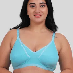 Fabme Plus Size Cotton Maternity Bra - Full Coverage-picture-1
