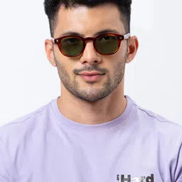 Shisen Fox KITSUNE HAVANA Unisex Sunglass 49-image-63