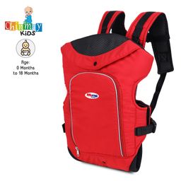 Chinmay Kids Ergonomic Kangaroo Design with Carrying Basket for Front & Back Use for Infant Baby Carrier Back Carry - Red-image-51
