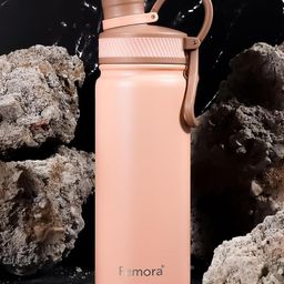 Femora Stainless Steel Aqua Burst Sport Sip Vacuum Insulated Flask Water Bottle-image-12