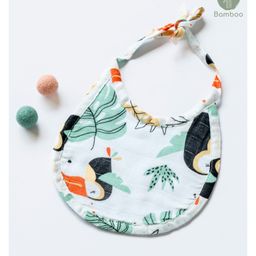 Cocoon Care Unisex Bamboo Terry Muslin Bib Double sided - Multicolor-image-59