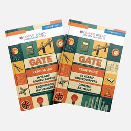 Oswaal Books GATE 16 Years' Solved Papers Year-wise 2010 to 2025 (Set of 2 Books) | General Aptitude & Engineering Mathematics | For 2026 Exam-14