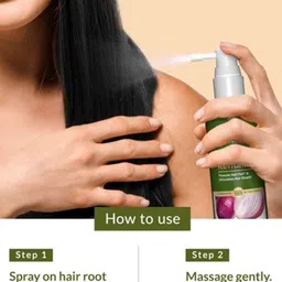 Lotus Botanicals Set Of 2 Red Onion Hair Revitalizer Serum-100ml Each image 4