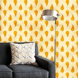 ArtzFolio Printed UV-Resistant Anti-Bacterial Fruity Pear Pattern Peel & Stick Wallpaper-image-22