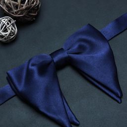 PELUCHE Men Blue Cotton Bow Tie-image-27