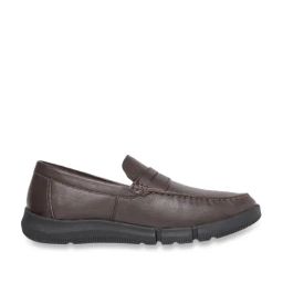 Geox Men's U Adacter Wide Brown Loafers-image-3