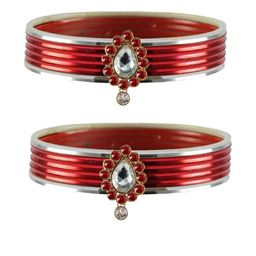 Vidhya Kangan Women Red Bangle-image-64