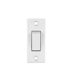 Anchor Penta Piano 6 A 1 Way Switch White 240V 38069-47