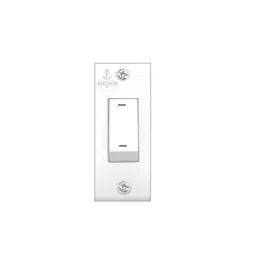 Anchor Penta Piano 6 A 2 Way Switch White 240V 38070-22