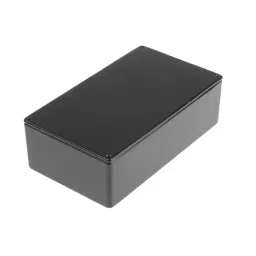 RS PRO Black Die Cast Aluminium Enclosure, IP54, Black Lid, 101 x 50 x 24.5 mm Model No 1585306-image-36