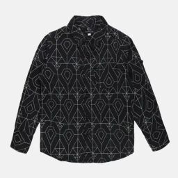 Kiddopanti Kids Black Printed Full Sleeves Shirt-image-74