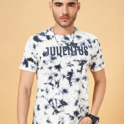 SF Jeans by Pantaloons Off White Cotton Slim Fit Printed T-Shirt-picture-12